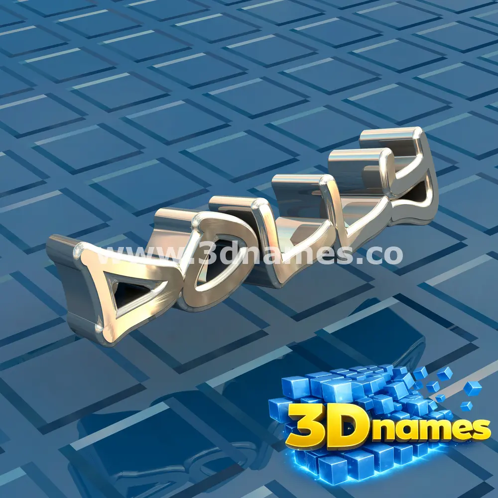 dolly in Blue Bling style - 3D name wallpaper