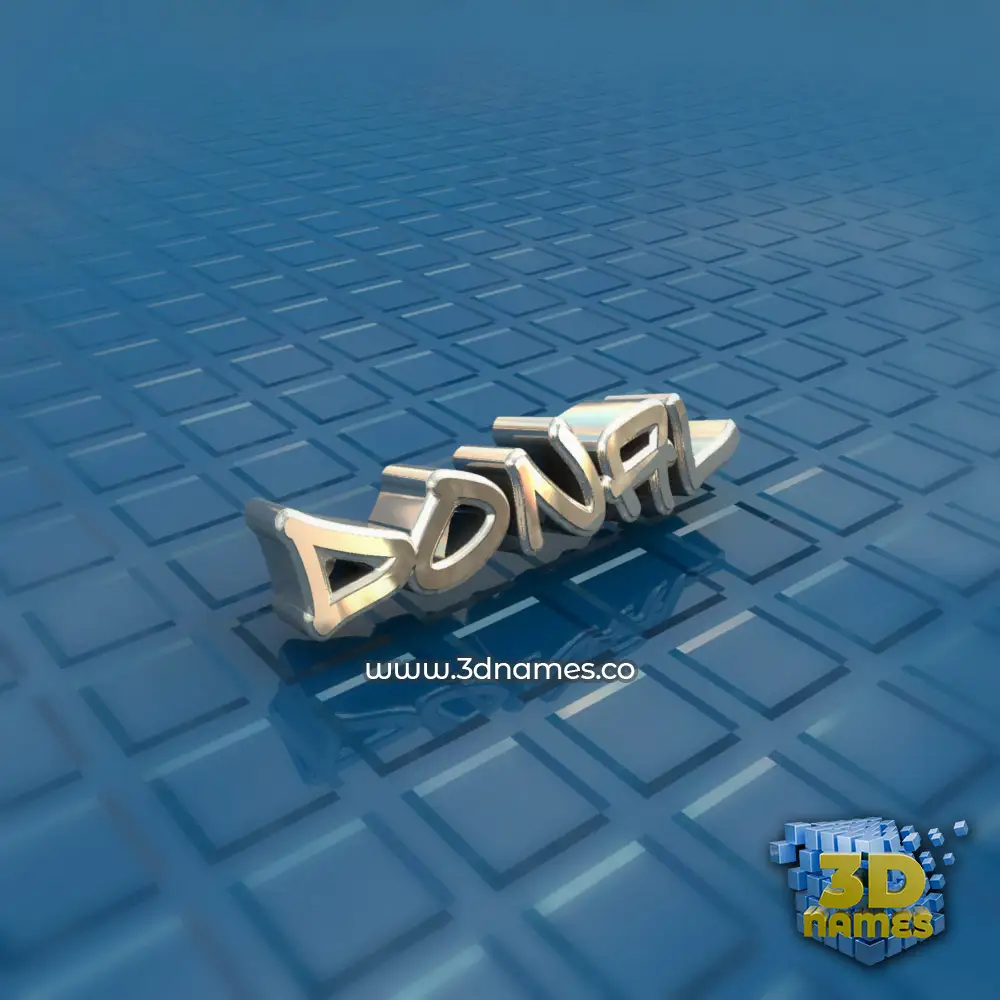 donal in Blue Bling style - 3D name wallpaper