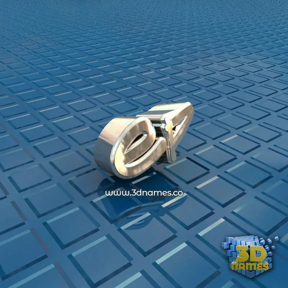 ep in Blue Bling style - 3D name wallpaper