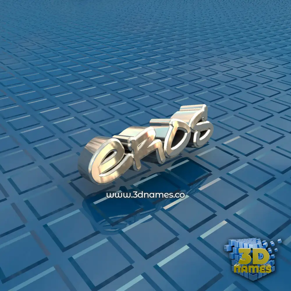 eros in Blue Bling style - 3D name wallpaper