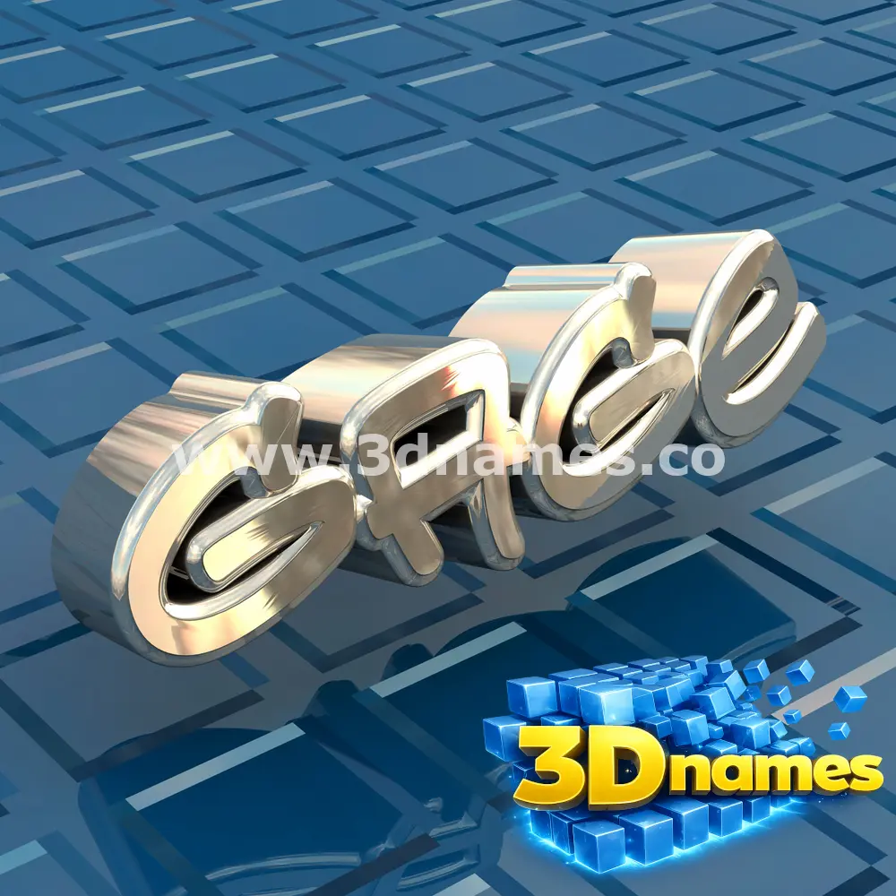 gage in Blue Bling style - 3D name wallpaper