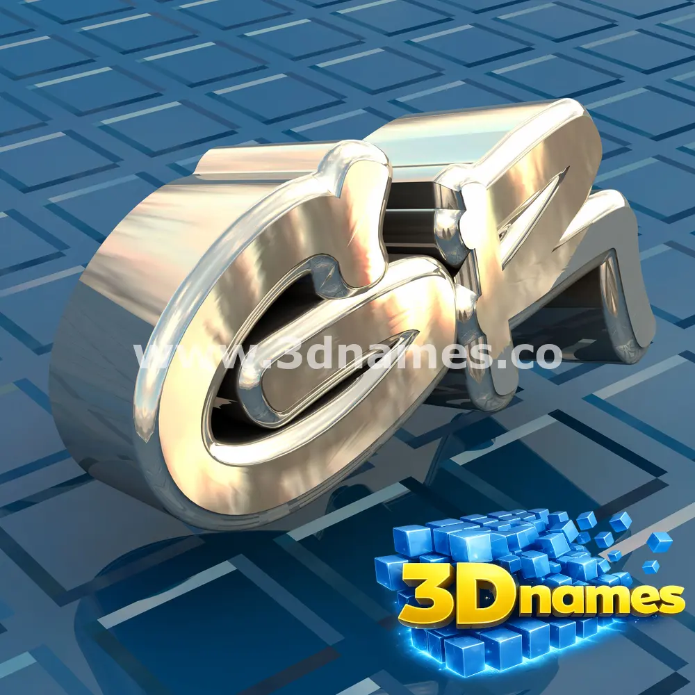 gr in Blue Bling style - 3D name wallpaper