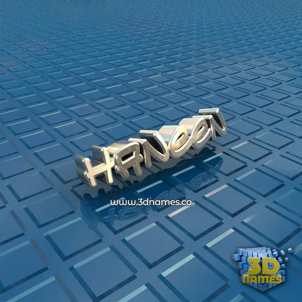 haneen in Blue Bling style - 3D name wallpaper