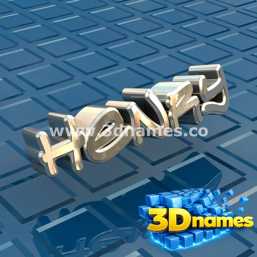 henry in Blue Bling style - 3D name wallpaper