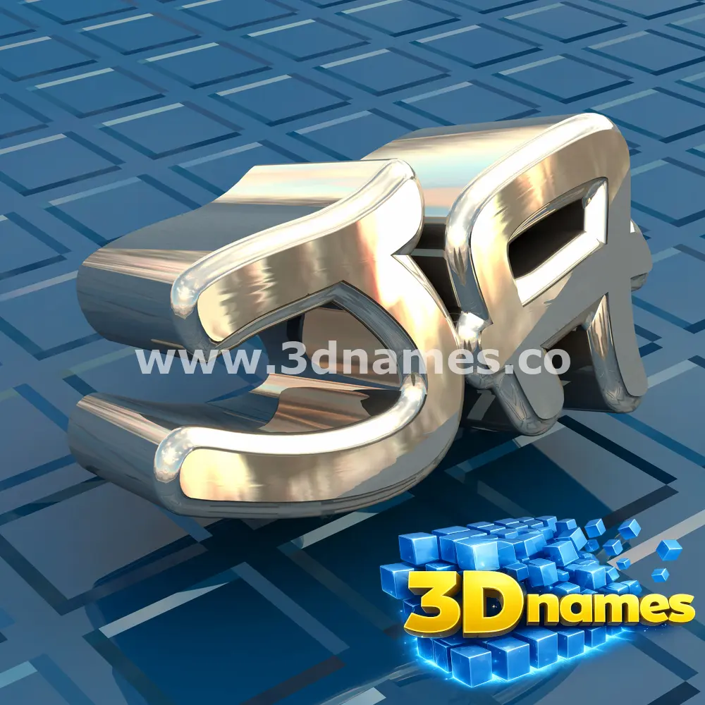 ja in Blue Bling style - 3D name wallpaper