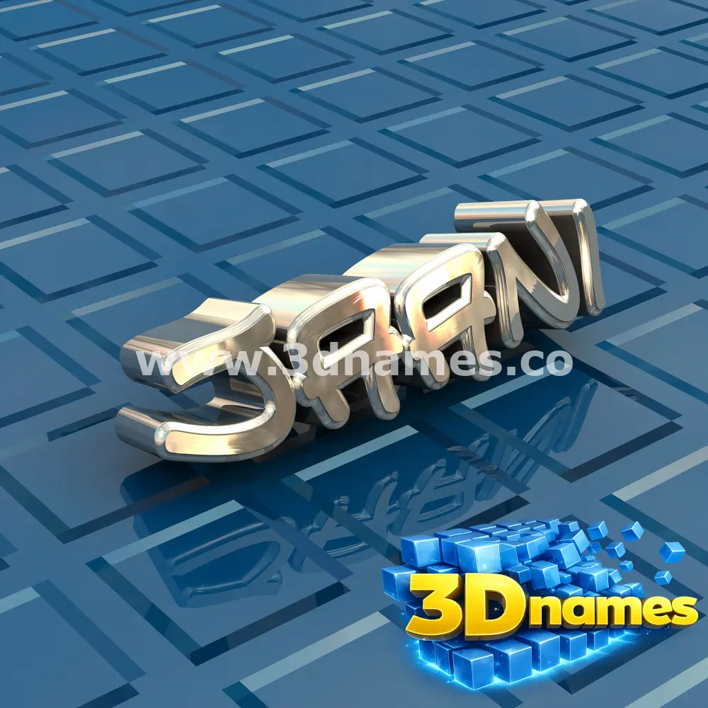 jaani in Blue Bling style - 3D name wallpaper
