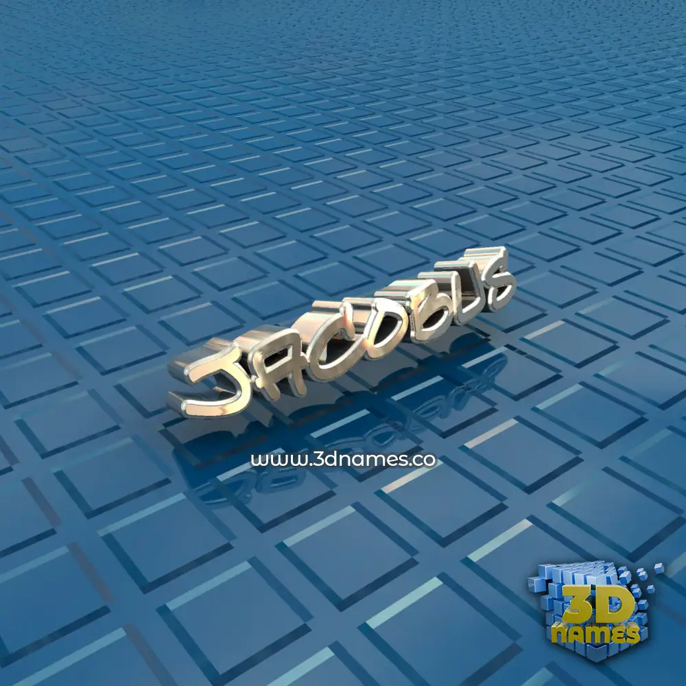 jacobus in Blue Bling style - 3D name wallpaper