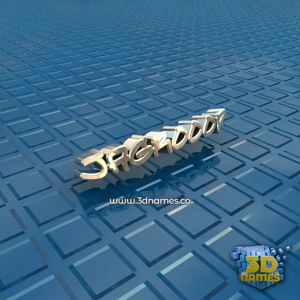 jagrooop in Blue Bling style - 3D name wallpaper