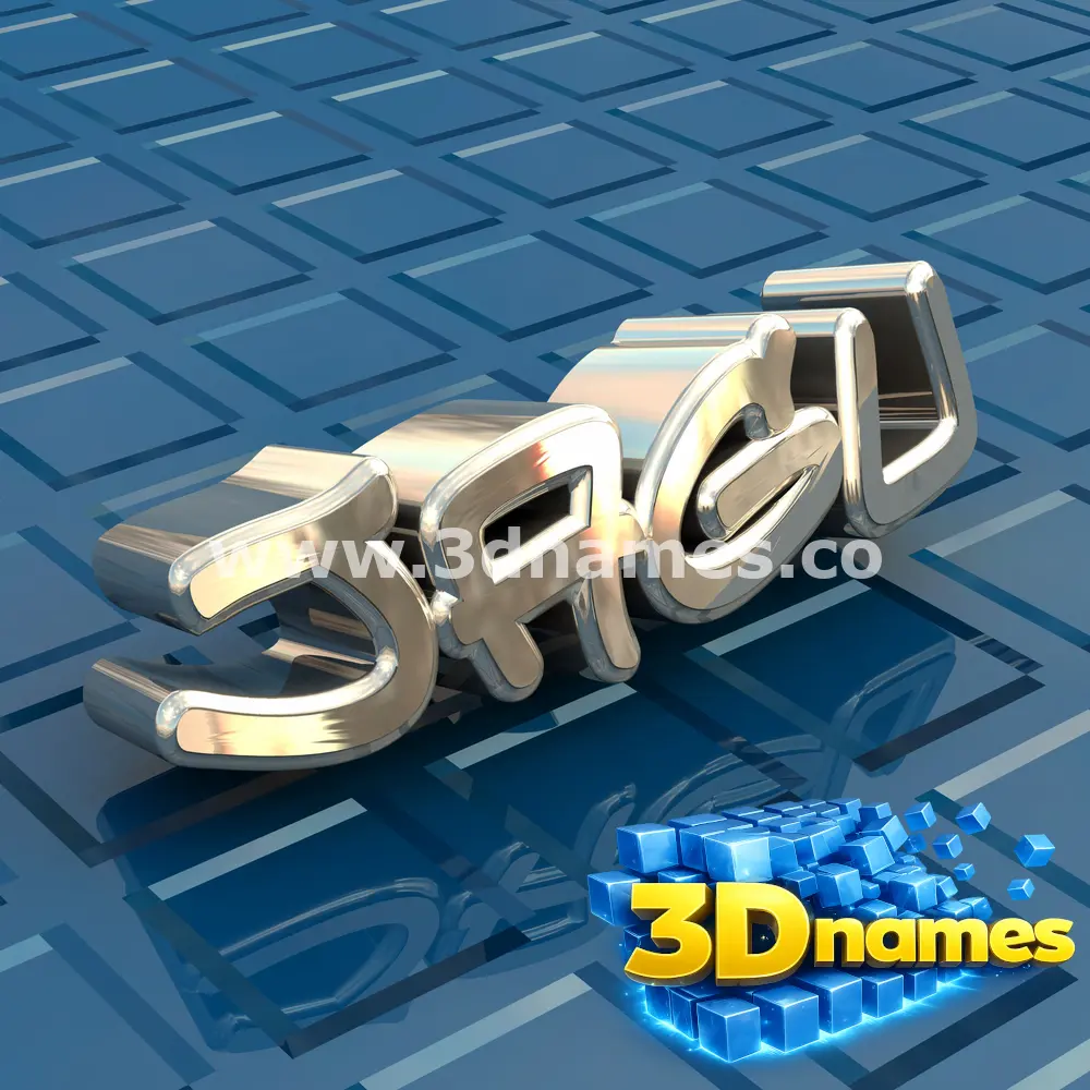 jagu in Blue Bling style - 3D name wallpaper