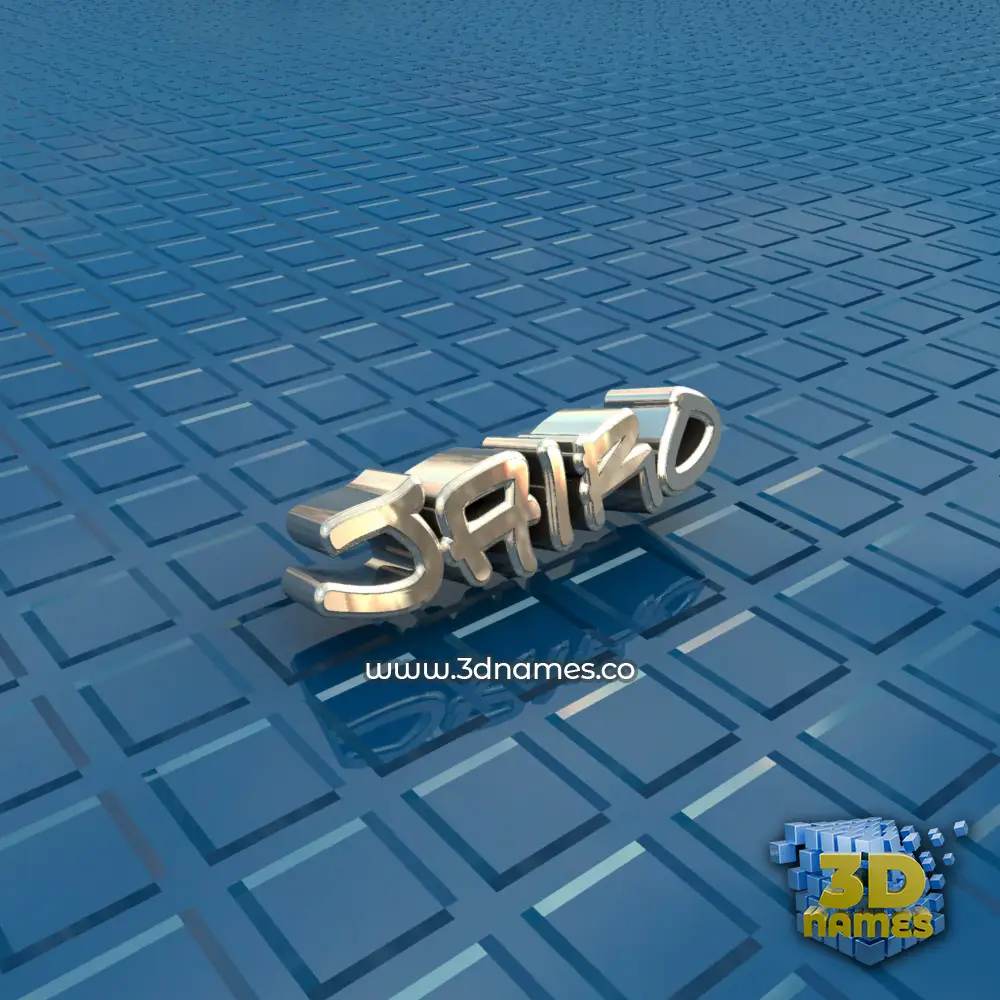 jairo in Blue Bling style - 3D name wallpaper