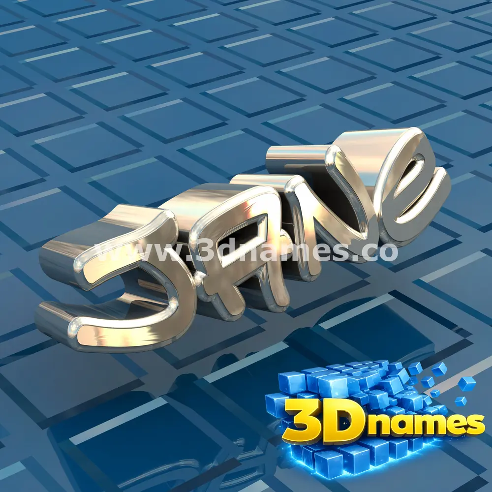 jane in Blue Bling style - 3D name wallpaper