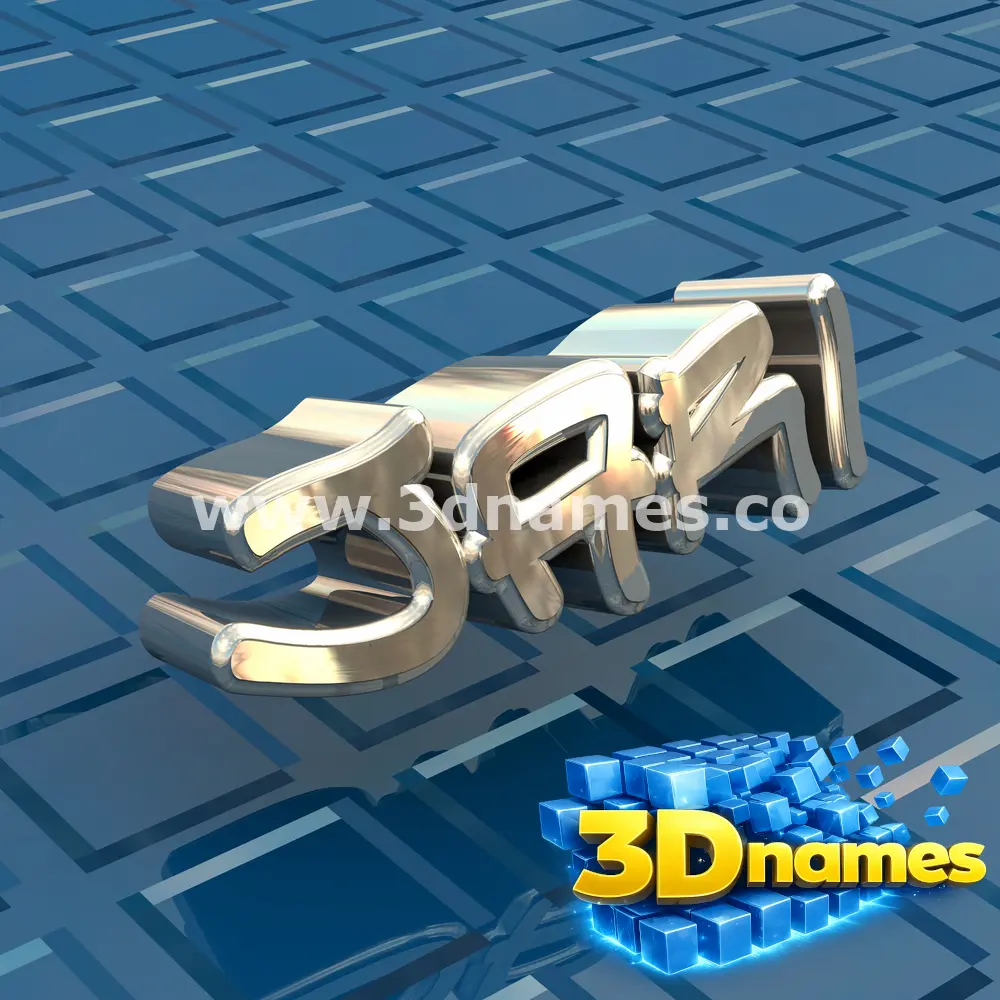 jari in Blue Bling style - 3D name wallpaper