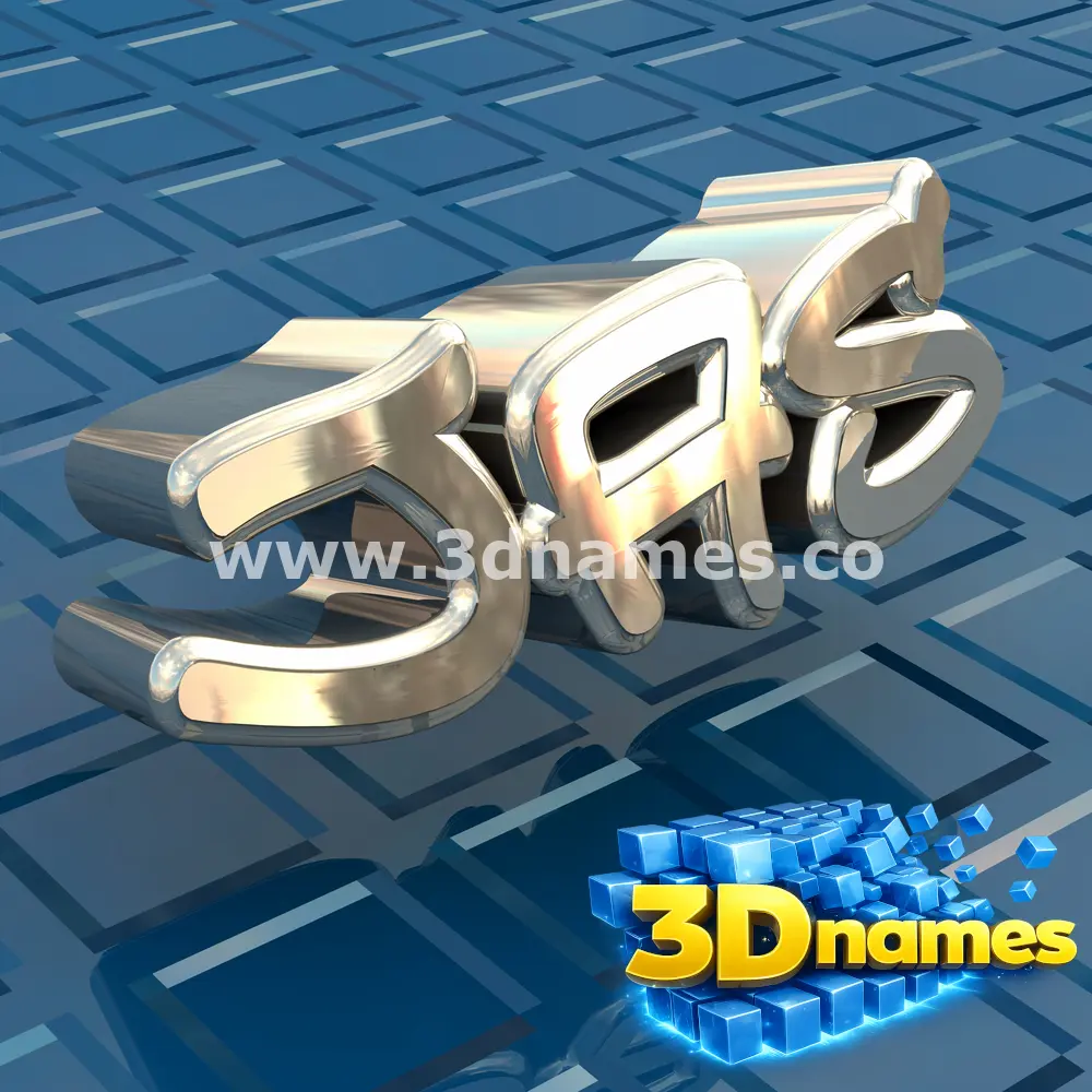 jas in Blue Bling style - 3D name wallpaper
