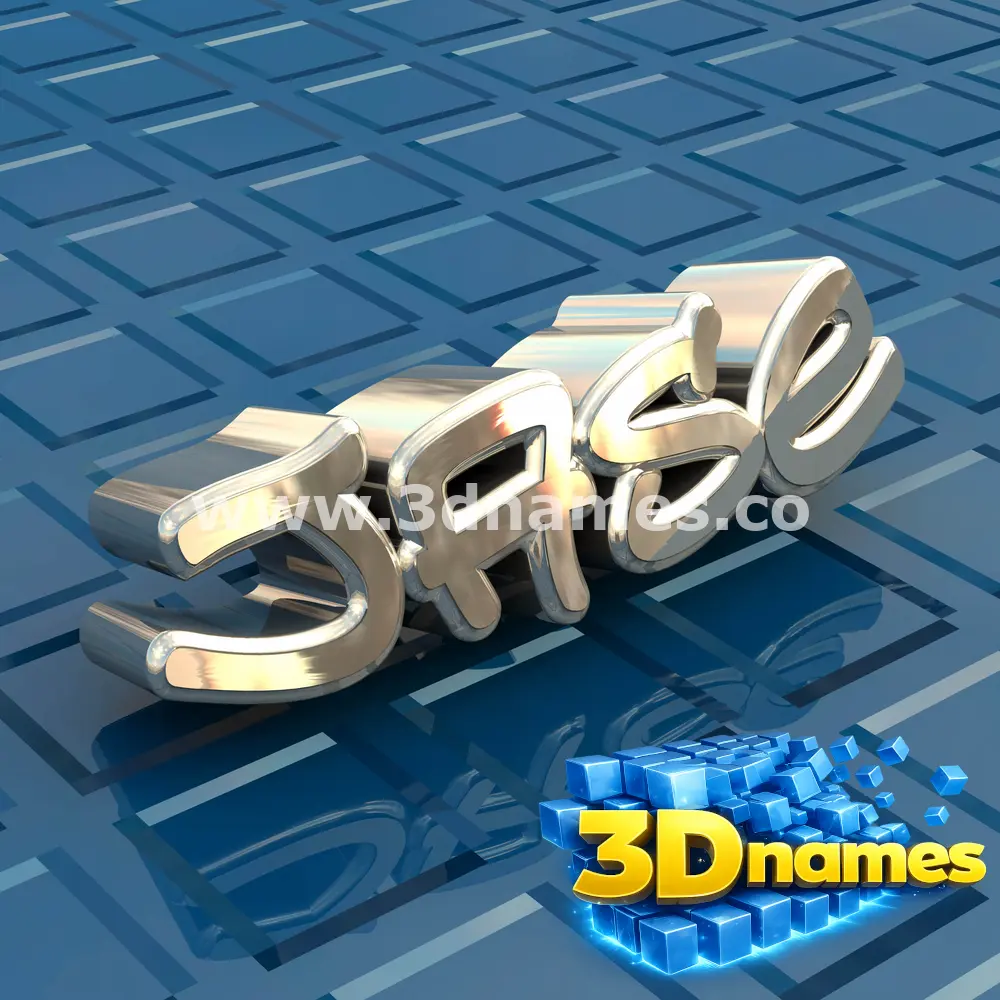 jase in Blue Bling style - 3D name wallpaper