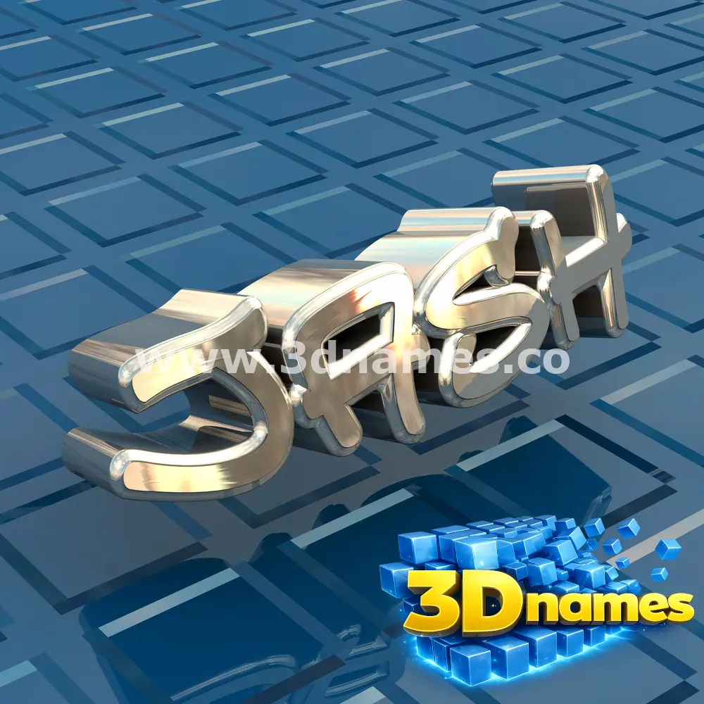 jash in Blue Bling style - 3D name wallpaper
