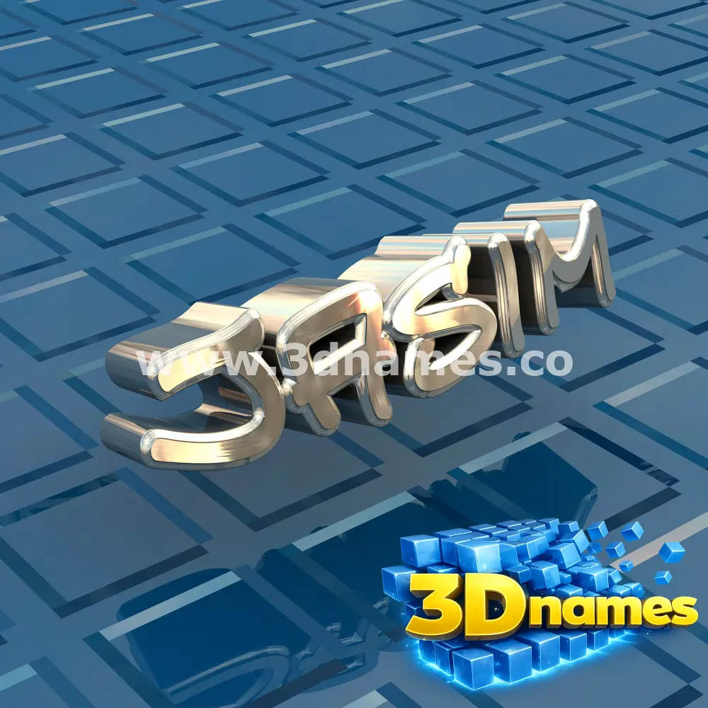 jasim in Blue Bling style - 3D name wallpaper