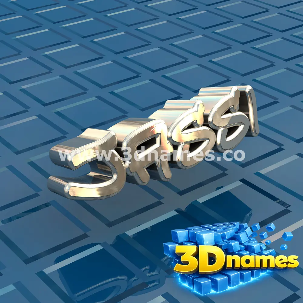 jassi in Blue Bling style - 3D name wallpaper