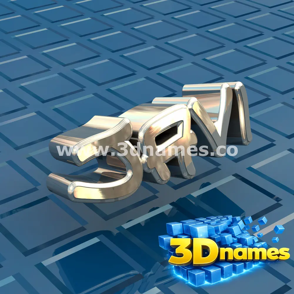 javi in Blue Bling style - 3D name wallpaper