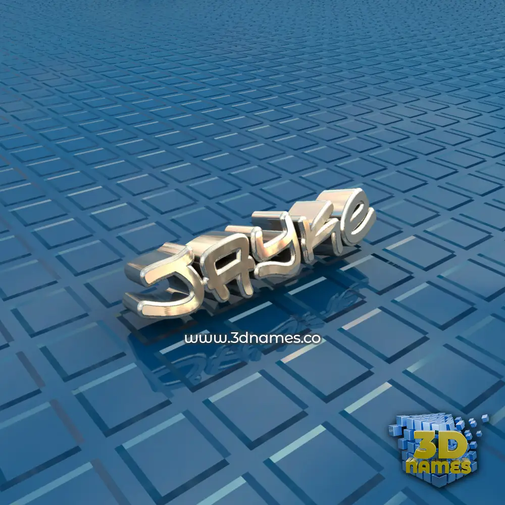 jayke in Blue Bling style - 3D name wallpaper