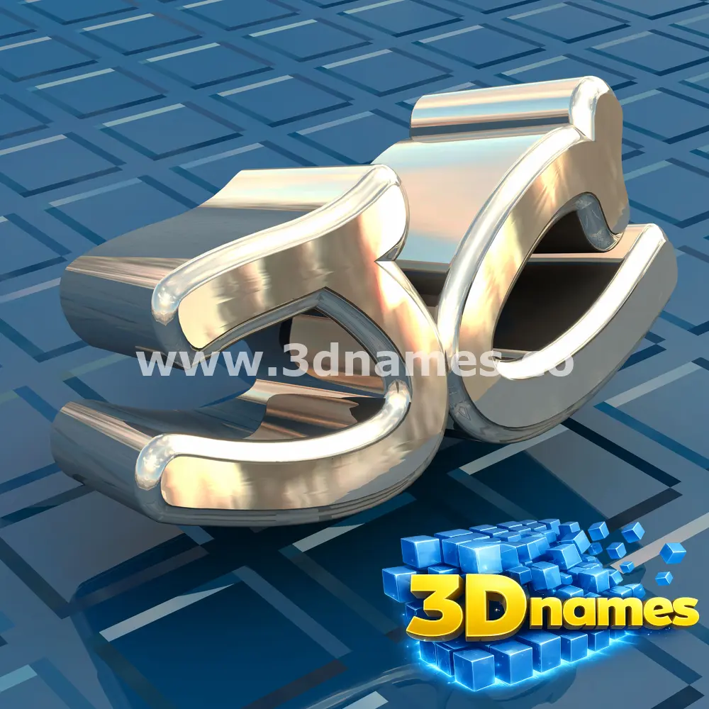 jc in Blue Bling style - 3D name wallpaper