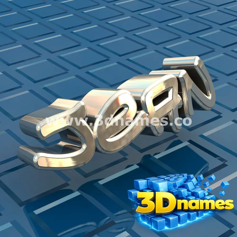 jean in Blue Bling style - 3D name wallpaper