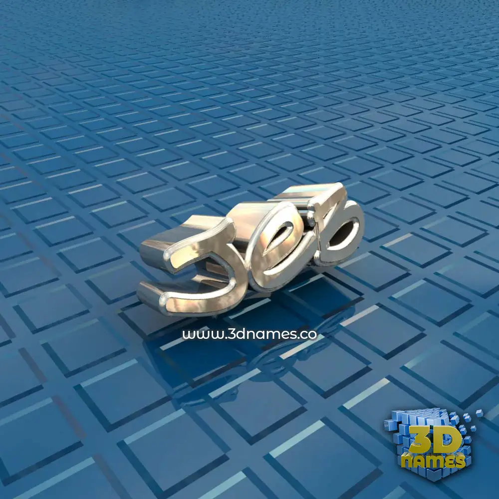 jeb in Blue Bling style - 3D name wallpaper