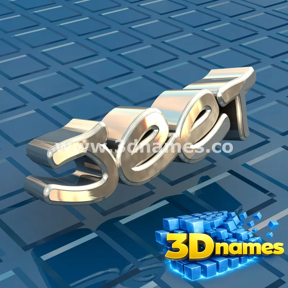 jeet in Blue Bling style - 3D name wallpaper