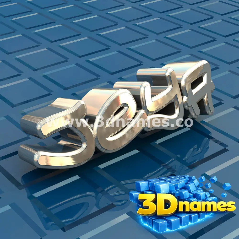 jeya in Blue Bling style - 3D name wallpaper
