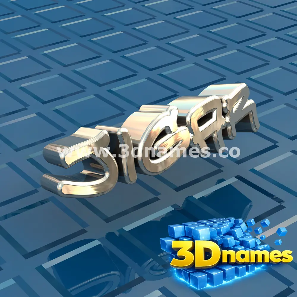 jigar in Blue Bling style - 3D name wallpaper