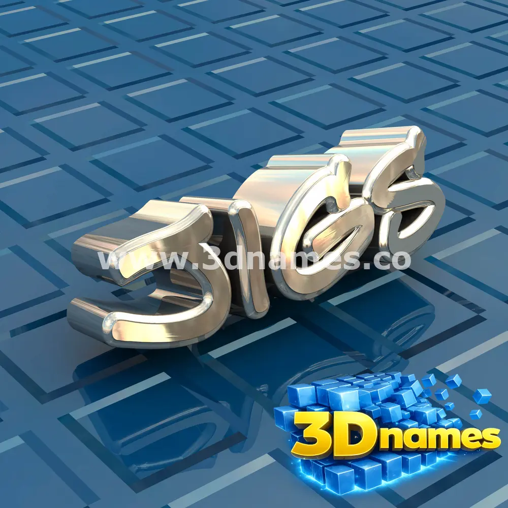 jigs in Blue Bling style - 3D name wallpaper