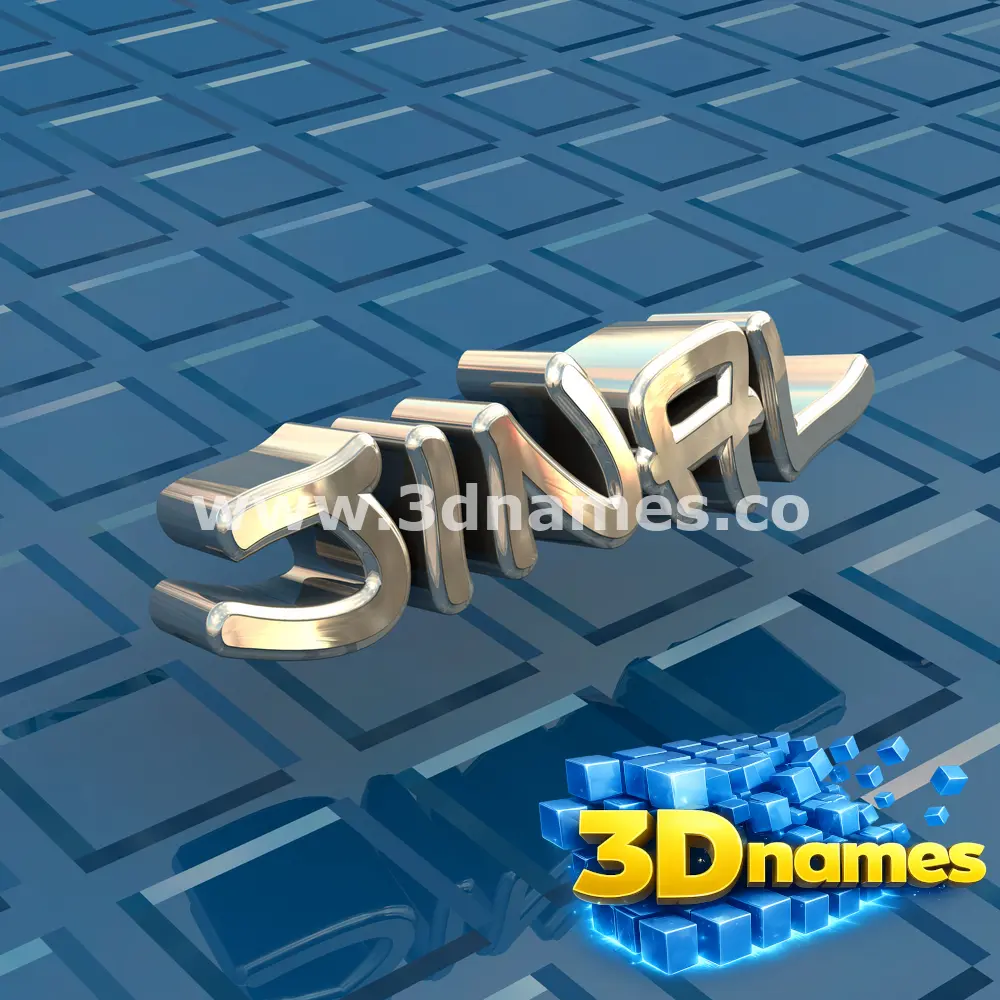 jinal in Blue Bling style - 3D name wallpaper