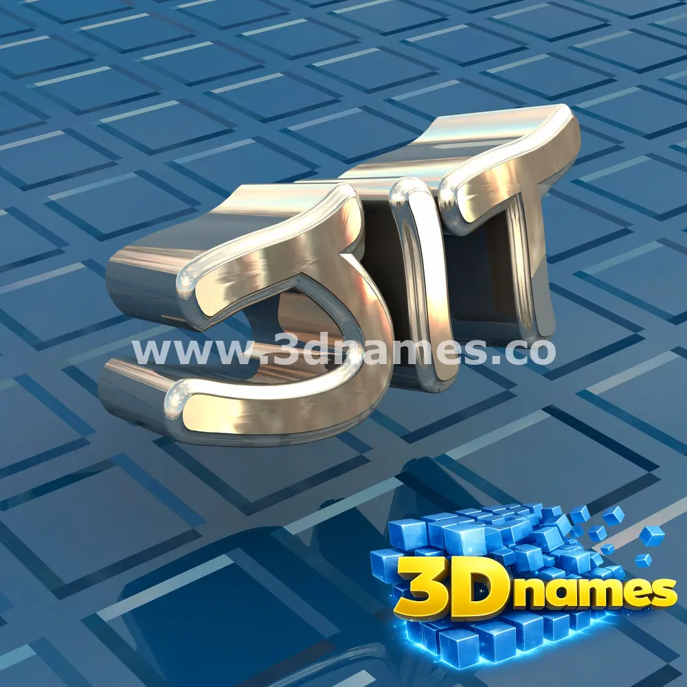 jit in Blue Bling style - 3D name wallpaper