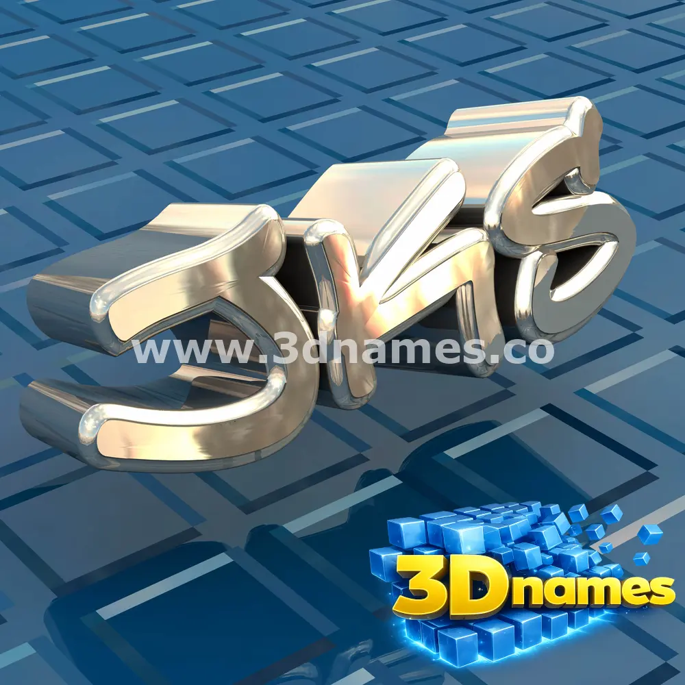jks in Blue Bling style - 3D name wallpaper