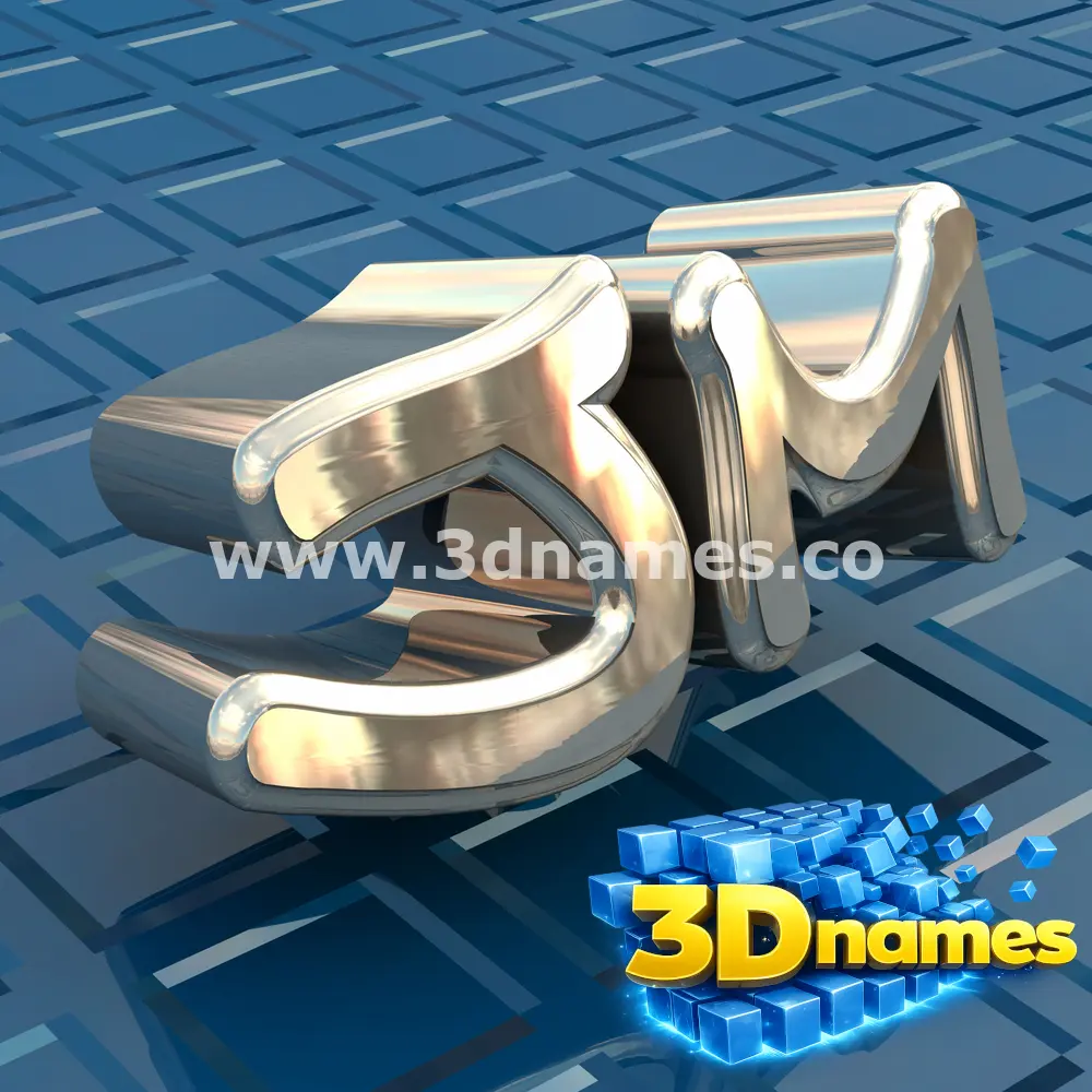jm in Blue Bling style - 3D name wallpaper