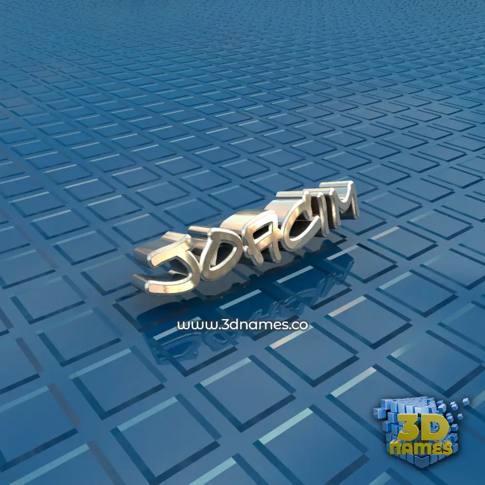 joacim in Blue Bling style - 3D name wallpaper