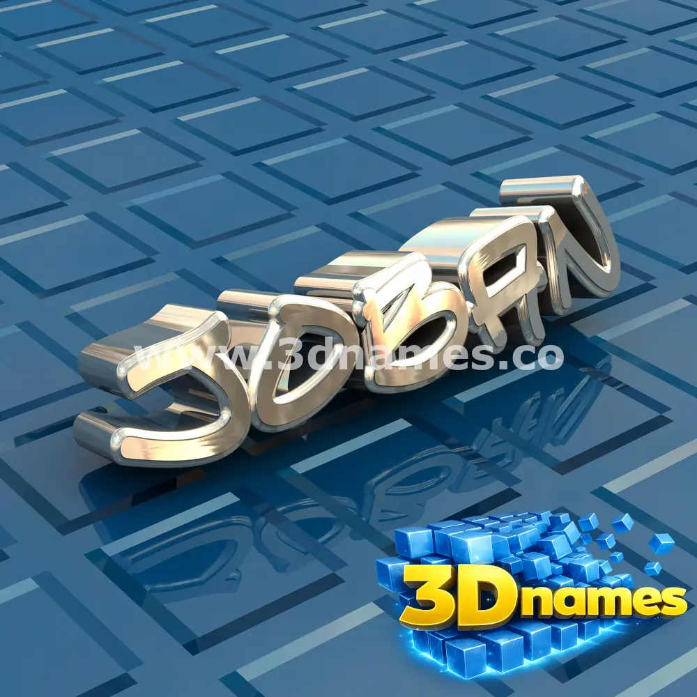 joban in Blue Bling style - 3D name wallpaper