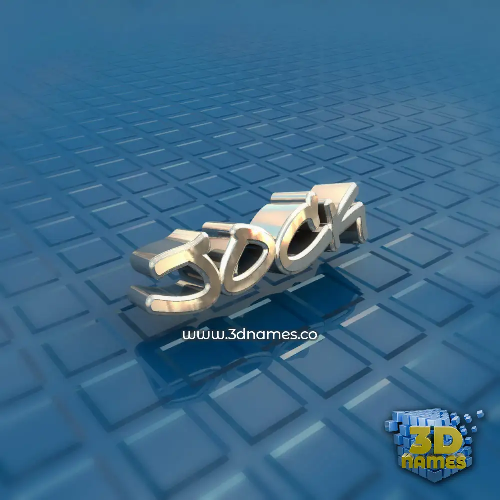 jock in Blue Bling style - 3D name wallpaper
