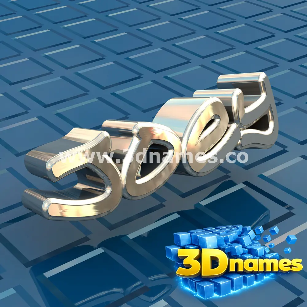 joey in Blue Bling style - 3D name wallpaper