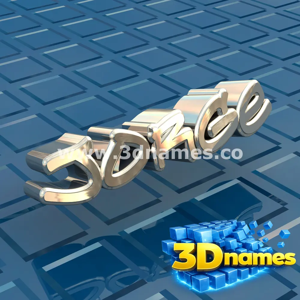 jorge in Blue Bling style - 3D name wallpaper