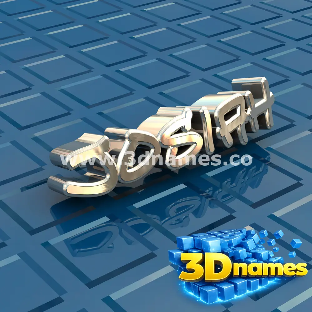 josiah in Blue Bling style - 3D name wallpaper