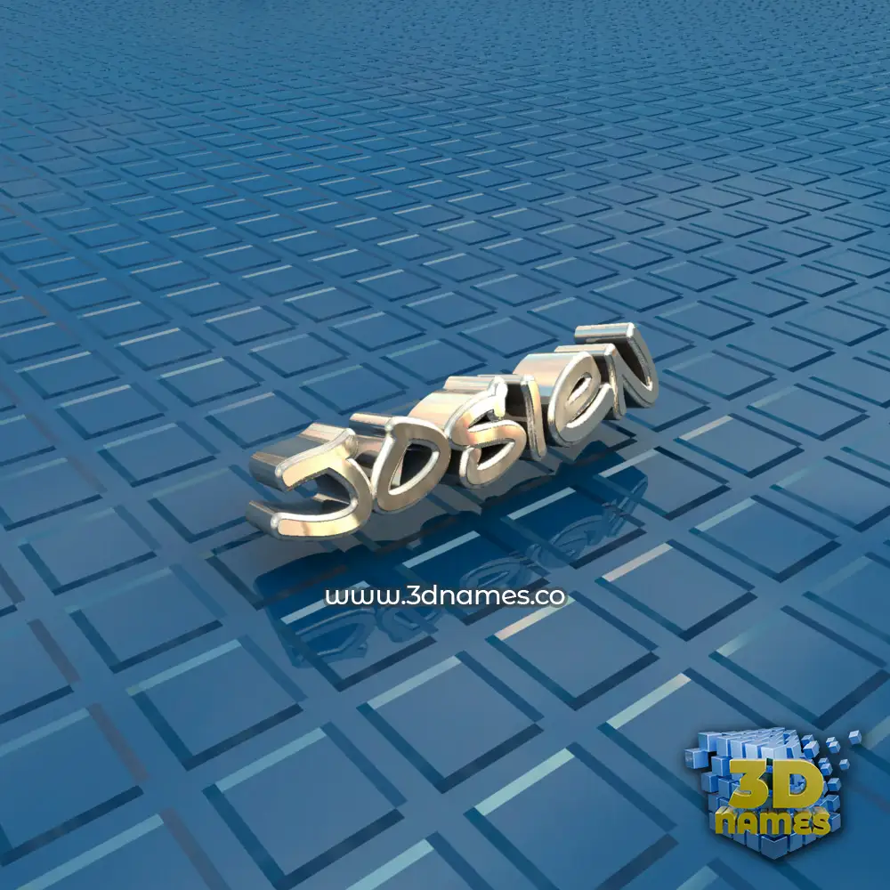 josien in Blue Bling style - 3D name wallpaper
