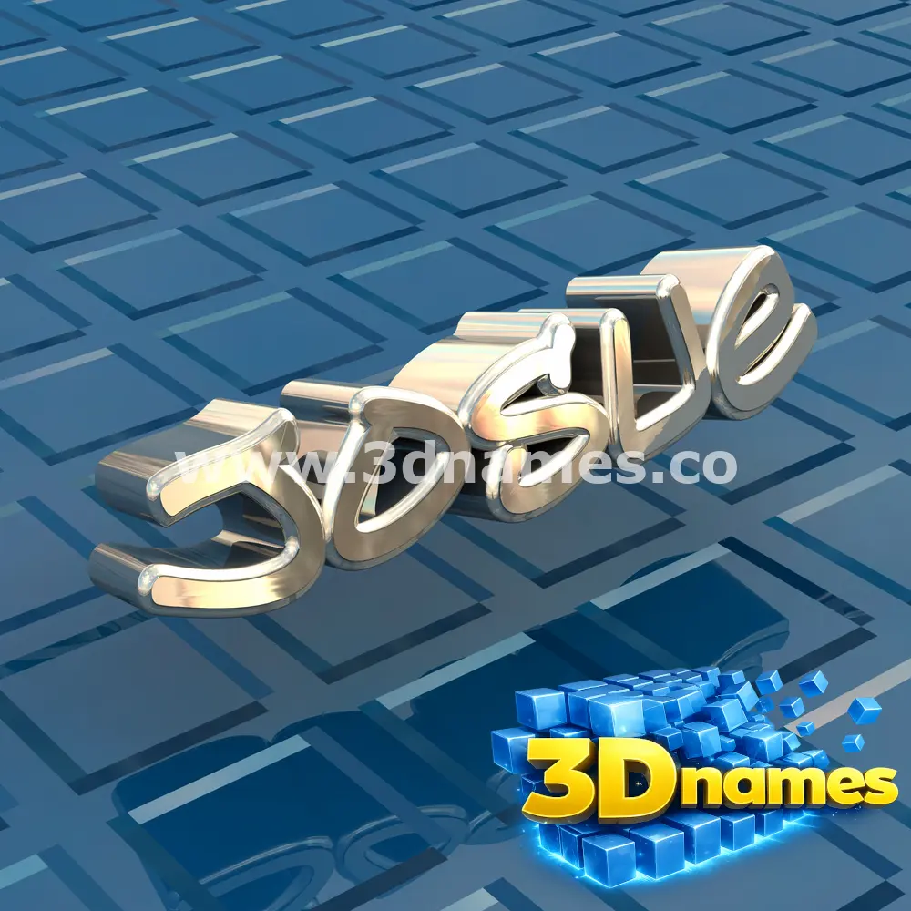 josue in Blue Bling style - 3D name wallpaper