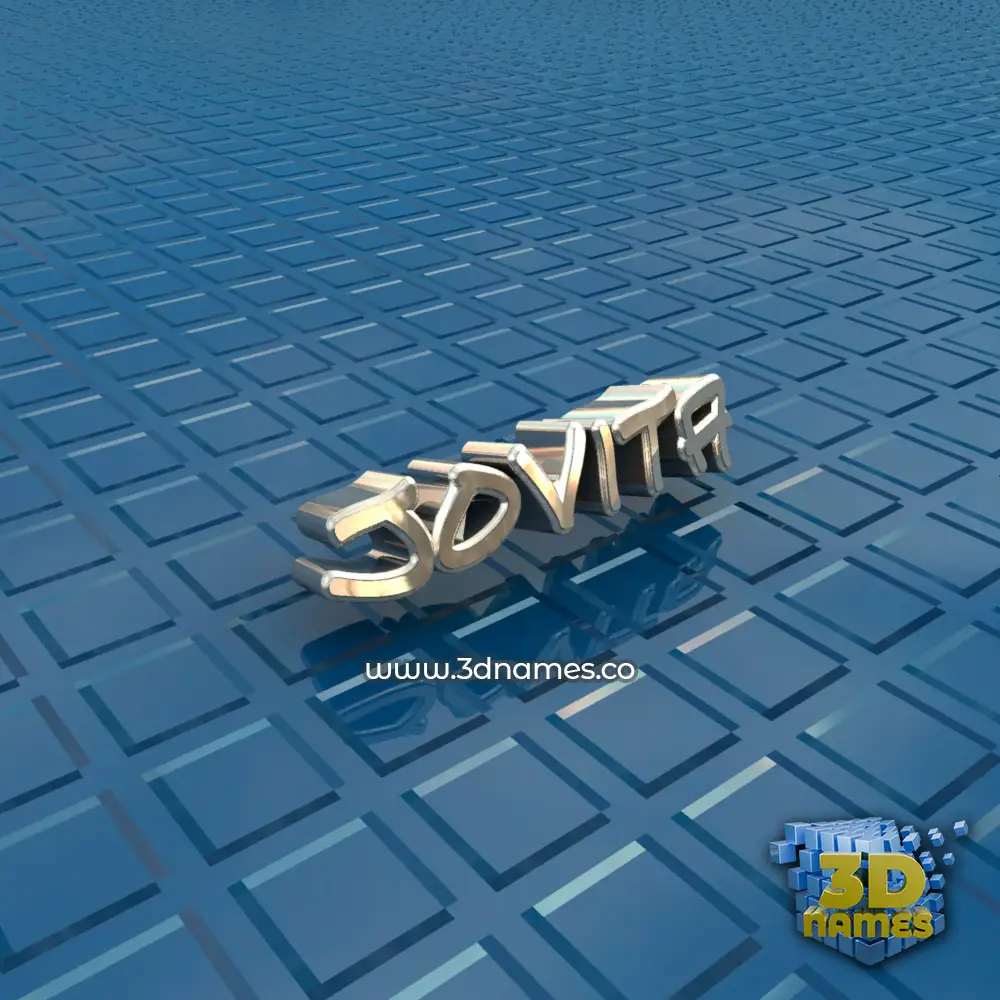 jovita in Blue Bling style - 3D name wallpaper