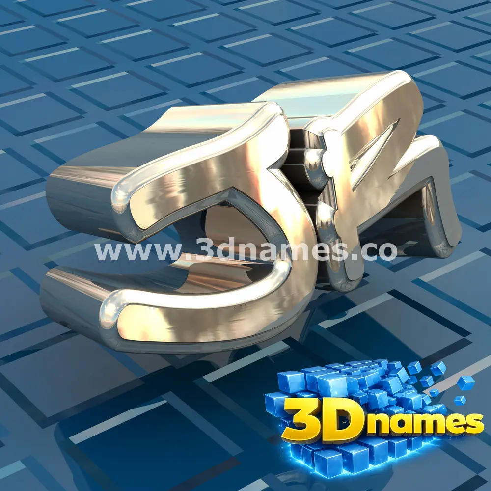 jr in Blue Bling style - 3D name wallpaper