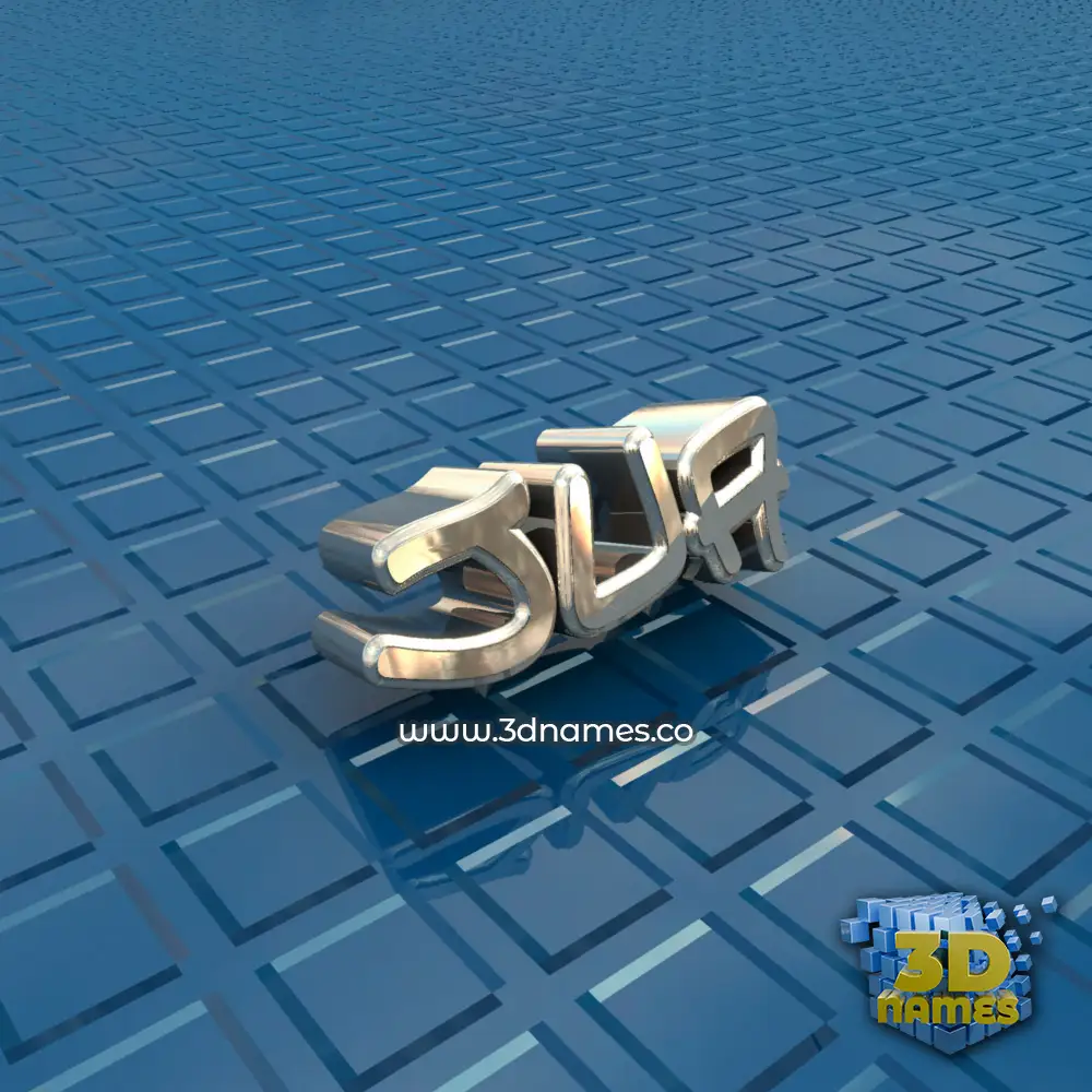 jua in Blue Bling style - 3D name wallpaper