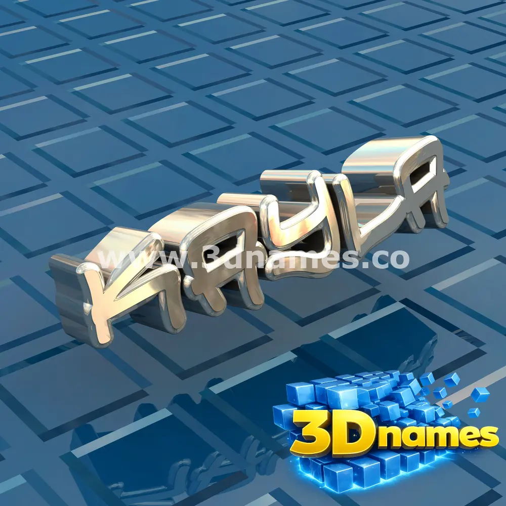 kayla in Blue Bling style - 3D name wallpaper