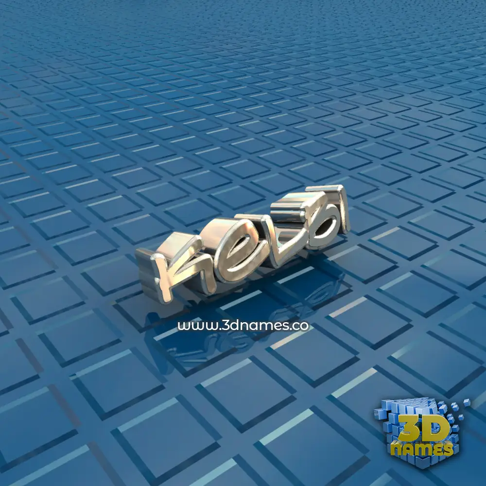 kelbi in Blue Bling style - 3D name wallpaper