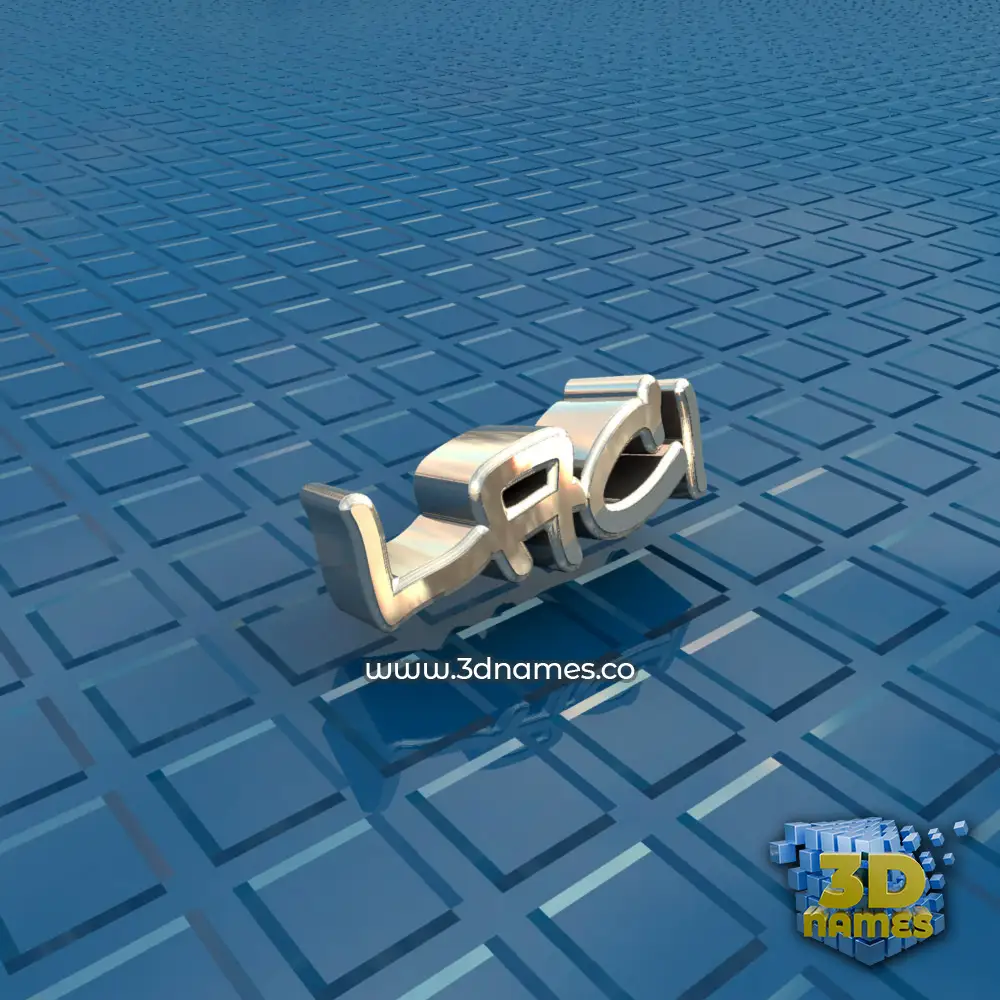 laci in Blue Bling style - 3D name wallpaper