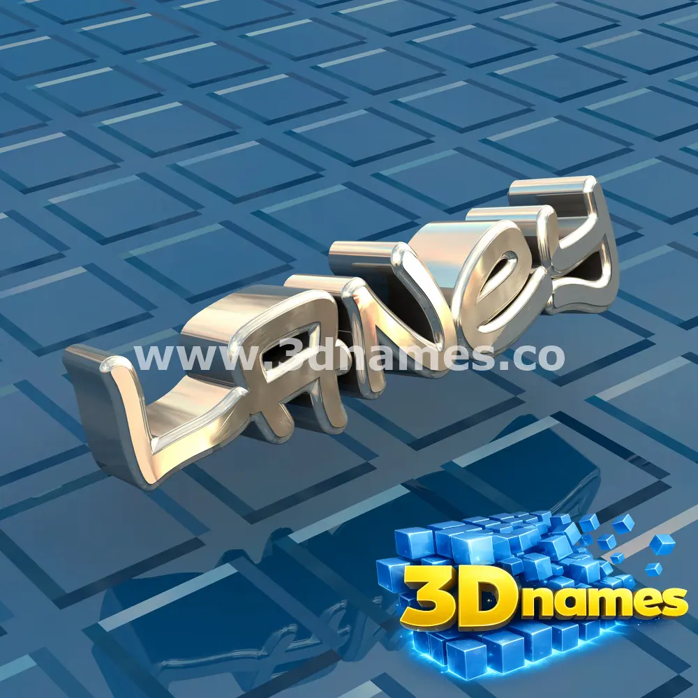 laney in Blue Bling style - 3D name wallpaper
