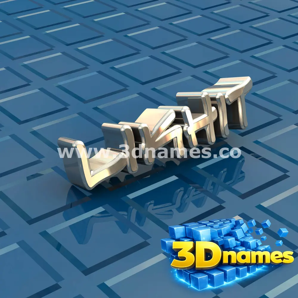 likhit in Blue Bling style - 3D name wallpaper